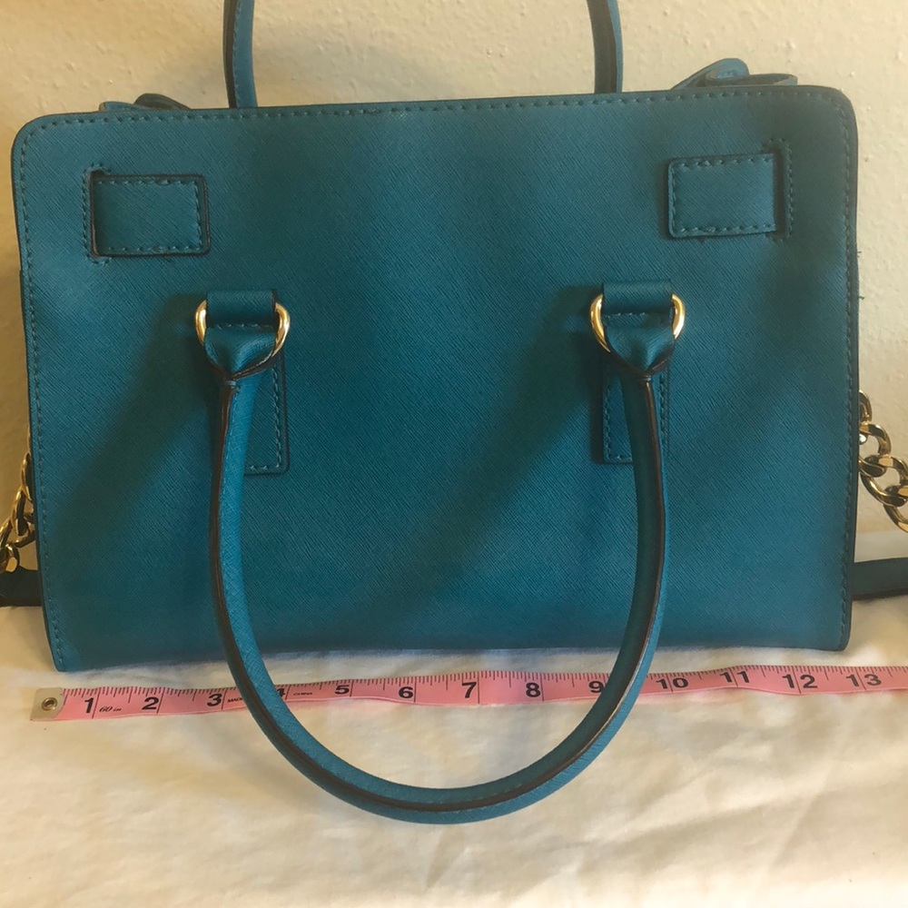 Michael Kors saffiano leather medium Hamilton bag - Picture 6 of 6